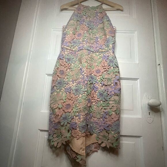 NWTs Gianni Bini Sandy Rose Lexi Dress Size Small - Picture 3 of 13